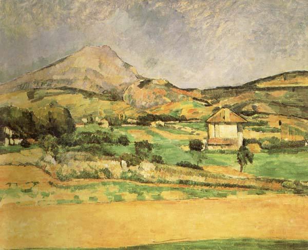 La Montagne Sainte-Victoire vue du chemin de Valcros, Paul Cezanne